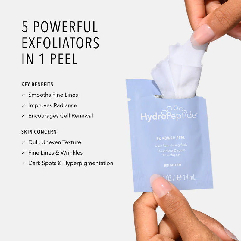 HydroPeptide® 5X Power Peel Face Exfoliator