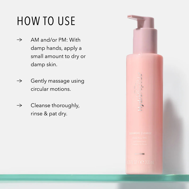 HydroPeptide® Cashmere Cleanse Rose Milk
