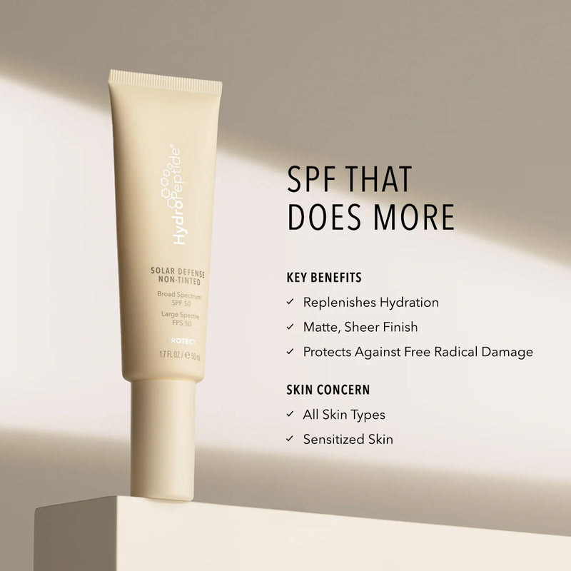 HydroPeptide® Solar Defense Non-Tinted Sunscreen SPF 50