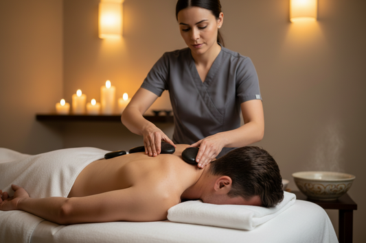 Gentleman's Facial & Hot Stone Therapy