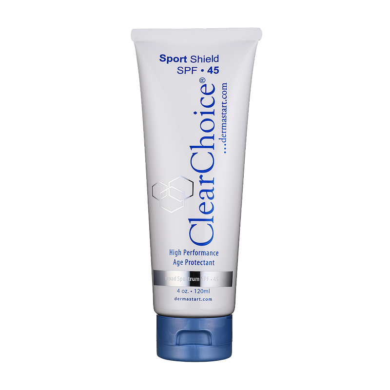 ClearChoice® Sport Shield SPF 45, 4oz Sunscreen